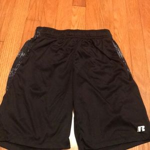 Black and grey boy shorts (adjustable)